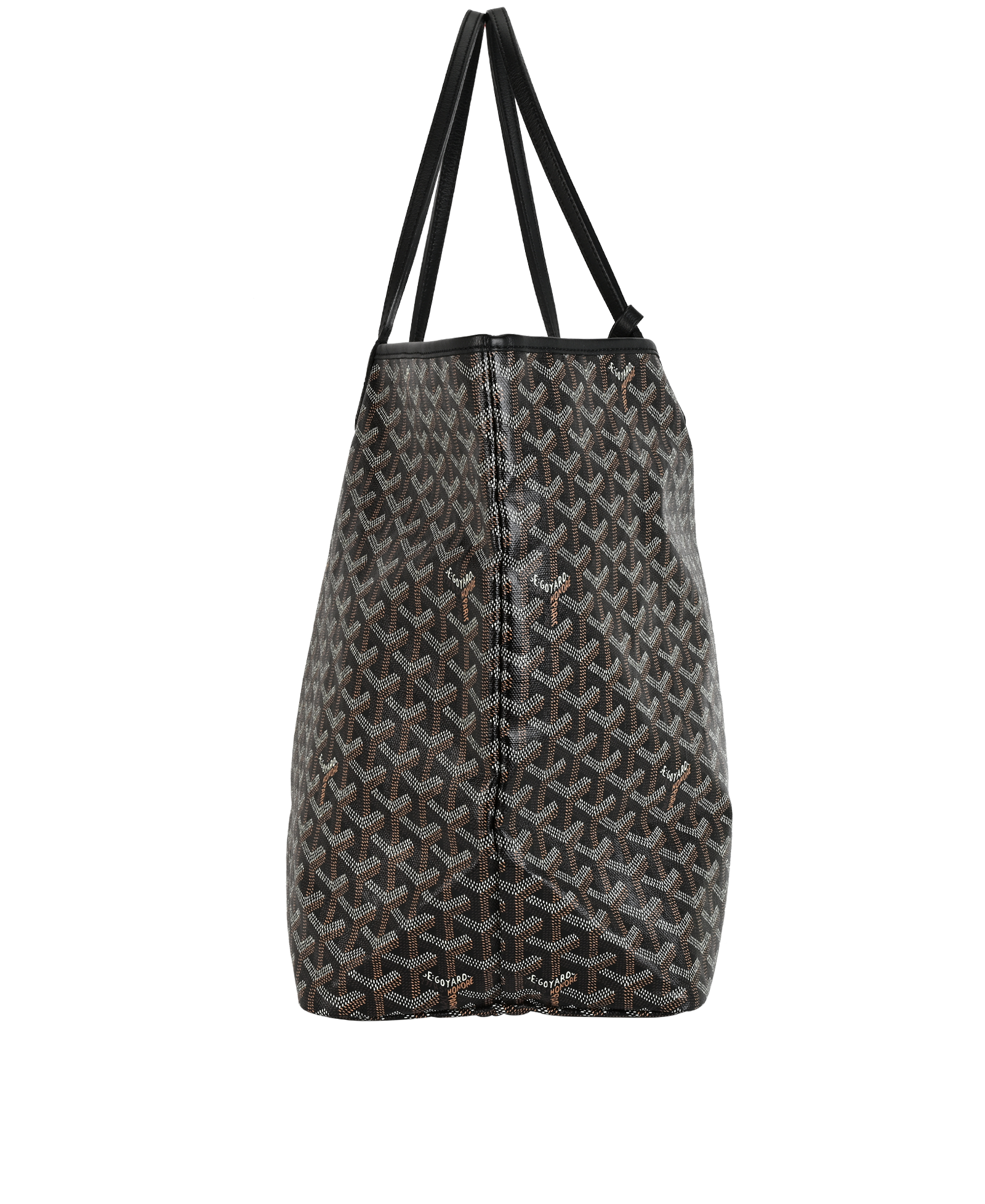 Saint Louis GM, &pound;1,800, Handbags, Black, Canvas, Side view